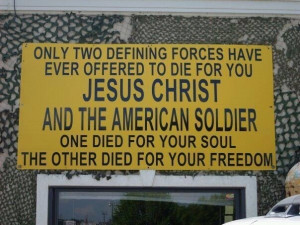 Jesus and the American Soldier