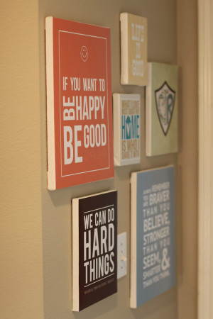 Do you love quotes? Here’s an inexpensive way to make a quote wall ...