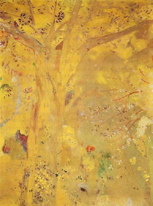 Odilon Redon, 1901: Backgrounds 1901, Redon 1901, Yellow Trees, Odilon ...