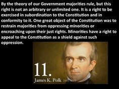 James Polk, my great uncle 7 generations back. More