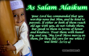 As Salam Alaikum with Quran Quotes
