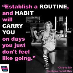 First establish a routine. Once it becomes a habit you will start to ...