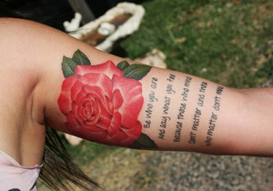 Red Rose Tattoo