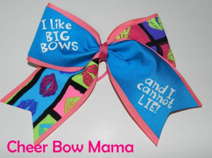 like Big Bows... Cheer Bow by Cheer Bow Mama