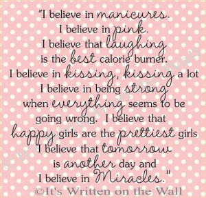 believe in Manicures....