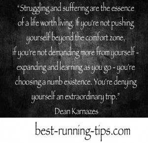 An extraordinary trip indeed. Great quote from Dean Karnazes.