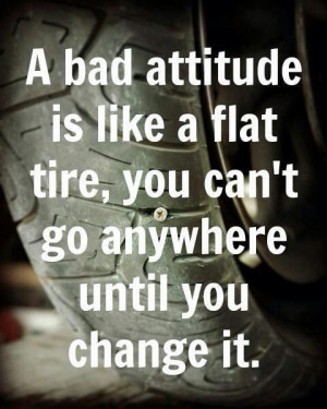 No attitudes!