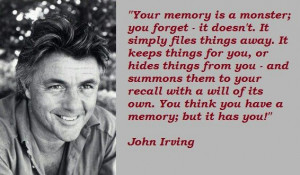 John Irving. My favourite Author