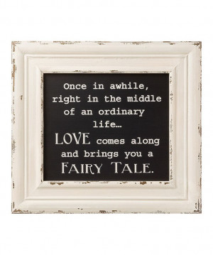 Fairy Tale' Framed Box Sign #love @Pascale De Groof