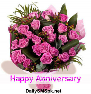 Happy anniversary cards with flowers Wishes Quotes for Husband & Wife ...