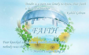 ... pain too lonely to know that faith is his twin brother faith quote