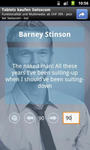 View bigger - Barney Stinson Quotes for Android screenshot