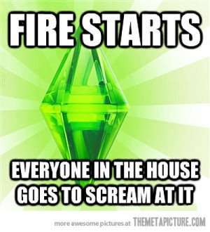 Funny photos funny sims logic meme