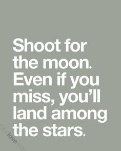 Shoot For The Moon INSPIRING Deluxe 8x10 inch by theloveshop, $20.00 ...