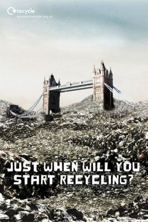 Just when will you start recycling?