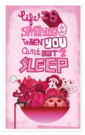 Typographic poster made for personal portfolio, number 2 in a series ...