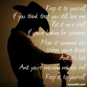 Kacey Musgraves ~ Keep It To Yourself