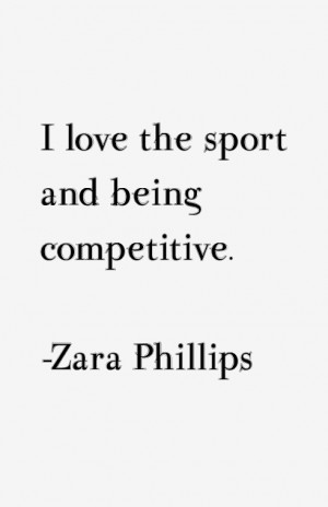 Return To All Zara Phillips Quotes