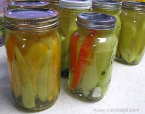 Home Canning – Food Preservation – Hot Pepper Spears