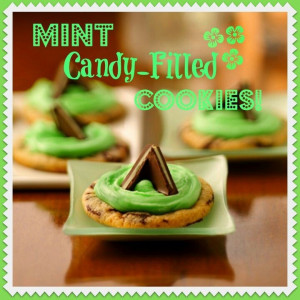 Mint candy cookies