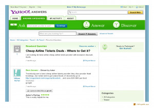 How Get Cheap Airline Tickets