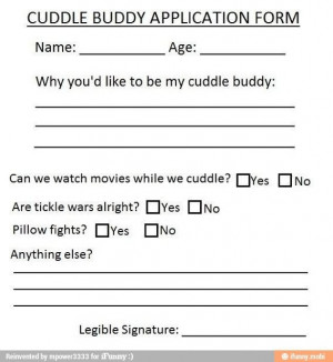 Cuddle application