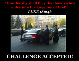 How hardly shall they that have riches enter into the kingdom of God
