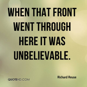 Richard Reuse Quotes