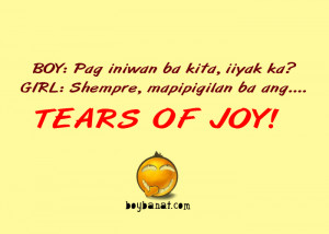 Related Quotes and Sayings about Pambasag Banat and Jokes