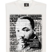 King Unjust Laws Quote T-Shirt. Taken from Dr Martin Luther King ...