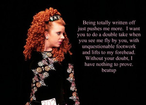 To Be An Irish Dancer.....