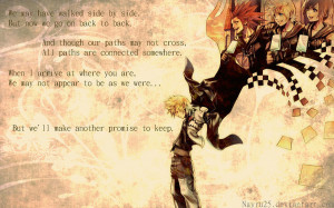 Roxas Kingdom Hearts Sad Quotes