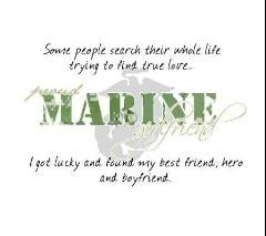 Marine Couple Quotes I love my Marine i think i