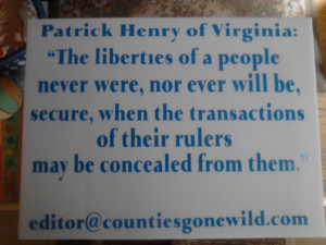 Patrick Henry Quotes On Freedom Quote from patrick henry,