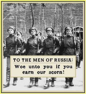 Female Soldiers Quotes Bolshevik women who showed