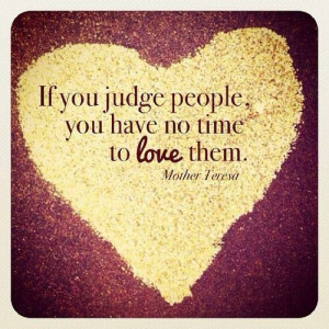 love without judgement