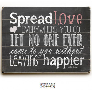 Spread Love Everywhere… Inspirational Art & Quotes for Kids