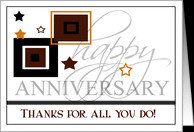 Happy Anniversary- Employee card - Product #731499