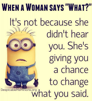 Now what do any of those Minions have to do with those jokes, none of ...