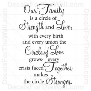 ... Quotes, Families Circles, Art Wall, Love Life Sayings Quotes