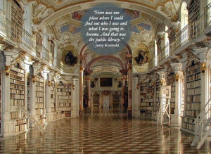 15 wonderful quotes about libraries… in libraries (pictures)