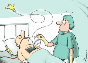 Cartoon: Euthanasia (medium) by rodrigo tagged euthanasia,life,cancer ...