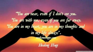 healing hugs