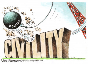 civility politics analyzing a political cartoon