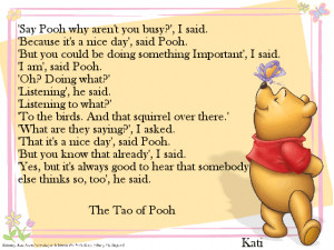 Tao Of Pooh