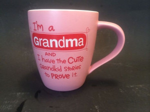 Hallmark Grandma Grandmother Grammy Coffee Cup Mug Cute Sayings Mother ...