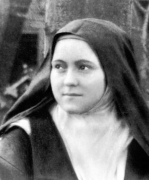 St Therese of Lisieux after having entered the Carmel convent