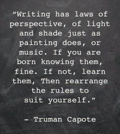 Truman Capote Writing Quote