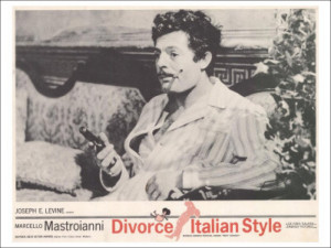 Divorce - Italian Style Stefania Sandrelli Marcello Mastroianni 1961