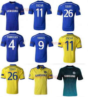 Chelsea b font Jersey 14 15 Home Blue Thai Quality font b Chelsea jpg